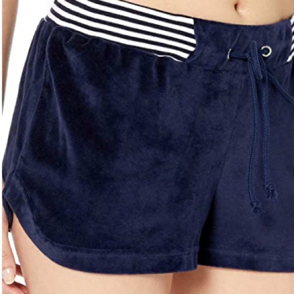 SPLENDID velvet pajama shorts size large